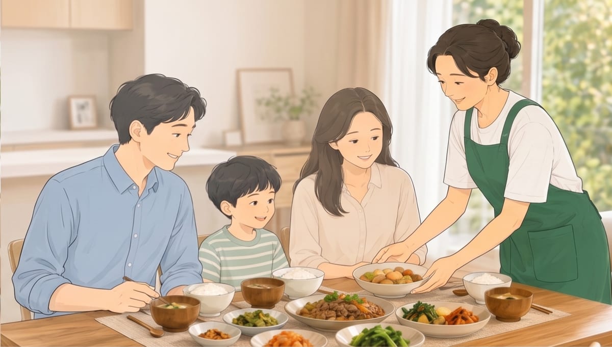 집밥케어 조리 음식 예시